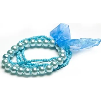 Náramek Prosperk Náramek perlový Barva: Zelená 13956/ZEL