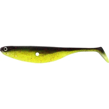Gumová nástraha Westin ShadTeez Hollow 8cm Black/Chartreuse (1ks)