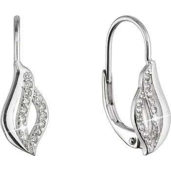 Oblečení a móda Stříbrné náušnice vlnky 11542.1