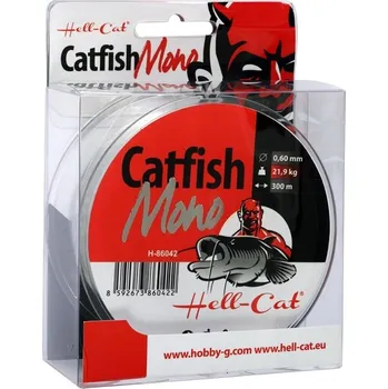 Vlasec Hell-Cat Catfish Mono Clear 0,50mm, 300m