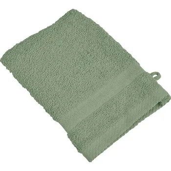 Dekorativní polštářek Žínka Standard 15x21 cm zelená AGAVE froté