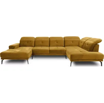 Sedací souprava Sedací souprava Tempo U, pravá, zlatá (loco 45)