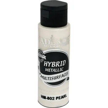 Vodová barva Cadence Metalická barva Cadence Hybrid Metalic, 70 ml - pearl, perleťová