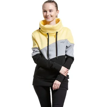 Dámské oblečení mikina Meatfly Anesa - Vanilla/Black S