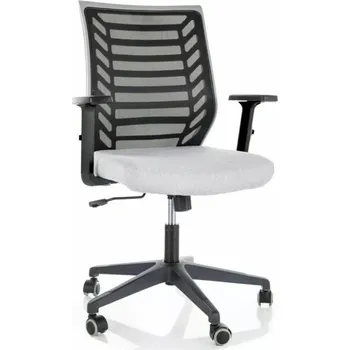 Židle kancelářská černá/šedá Q-320R
