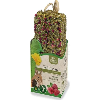 Krmivo pro hlodavce JR Farm GmbH JR Farm bezobilné tyčinky pro kondici Malina 140 g
