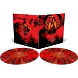 2LP Nile: Annihilation of the Wicked 2023 Limited Edition Red Blood with Metallic Gold Black and Halloween Orange Splatter Vinyl
