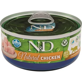 Krmivo pro kočku Konzerva N&D Cat Natural Chicken 70g