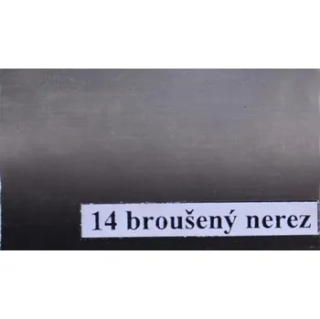 přechodová lišta B 03 PŘECHODOVÉ LIŠTY - SAMOLEPÍCÍ, šíře 30 mm Barva: Nerez broušená, Zvolte délku: 90 cm Doprodej