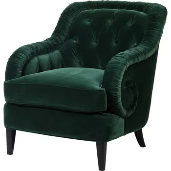Křeslo Luxusní křeslo Sumptuous Green s područkami