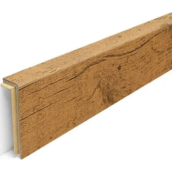 Podlahová lišta Soklová lišta z vinylu KS56 délka 1815 mm Barva: 1091 Borovice přírodní