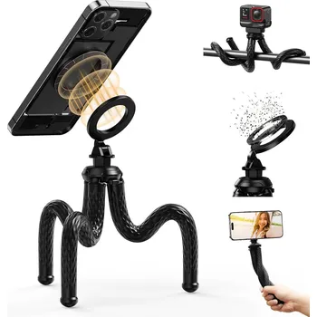 Telesin Flexibilní MagSafe ohebný stojánek, tripod, chobotnice