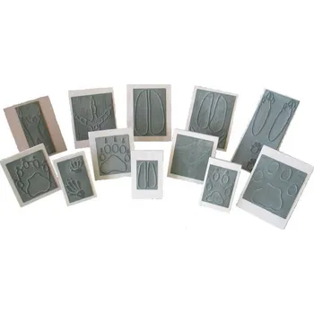 Dětské razítko Razítka STOPY ŽIVOTNÍ VELIKOST velká sada č.10010