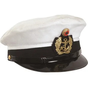 Klobouk ARMÁDNÍ ORIGINÁL BW BUNDESWEHR Brigadýrka námořní klobouk důstojník BW Bundeswehr originál Velikost: 54