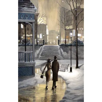 Plakát Plakát, Obraz - Shortcut Through the Park, Dave Rheaume Artist