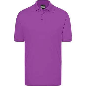 Pánská móda James&amp;Nicholson Unisex polokošile JN070 Purple XL