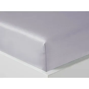 Prostěradlo Luxusní saténové prostěradlo 90x200 GRACE Lila