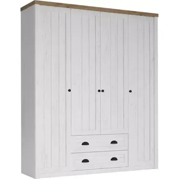 Šatní skříň Šatní skříň Provence S4D, sosna andersen/lefkas ciemny