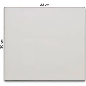 Krbová kamna Náhradní sklo čelní Coral 300x330 mm č.1