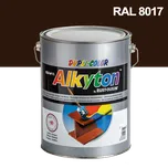 Alkyton hladký lesklý RAL 8017 čokoládově hnědá 5 l