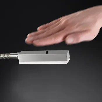 Lampička FISCHER & HONSEL LED nástěnné světlo Raik ovládání gesty, hliník matný nikl, bílá 1 x 4,5 W LED - Doprava zdarma