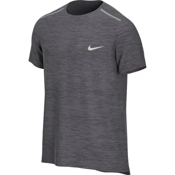 Pánské tričko Nike DRY MILER TOP SS AJ7565 084 šedá velikost: XL