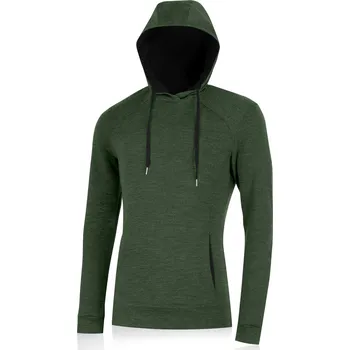 Pánská mikina WERICH pánská merino mikina - Zelená 6169 / S / Zelená