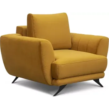 Křeslo Křeslo MEGAN, hořčicová (Monolith 48)