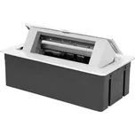 Výklopné pouzdro pro zásuvkové moduly ORNO OR-GM-9010/W, barva bílá, kabel 1.5m 2KZGM9010W