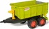 Dětské šlapadlo Rolly Toys Claas 122219 sklápěcí vozík zelený
