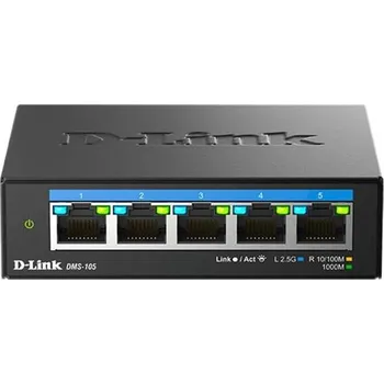 Počítač D-Link DMS-105/E 5-port Multi-Gigabit Unmanaged Switch