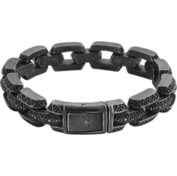 Náramek Zippo nerezový náramek z masivních řetízkových článků