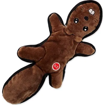 Hračka pro psa Hračka DOG FANTASY plyš - Recycled Toy veverka pískací se šustícím ocasem 39cm