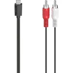 Hama audio adaptérový kabel USB-C na 2 cinch