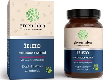 GREEN IDEA Biologicky aktivní železo 60 tob.