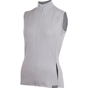 Dámská vesta WESA dámská merino vesta - Šedá 8383 / S / Šedá