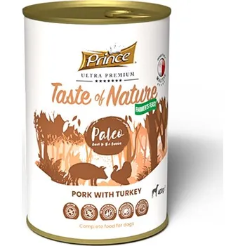 Krmivo pro psa PRINCE TON PORK & TURKEY 400G
