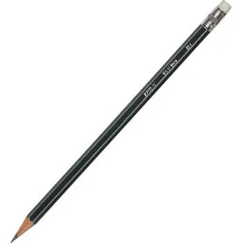 Grafitová tužka Linex, Tužka šestihranná WPE100/HB s gumou, černá