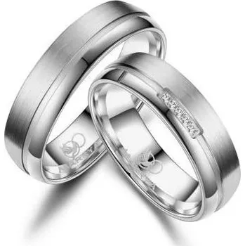 Prsten MARRYA® Dámský snubní prsten Titan - velikost 54 - TI-22D-54