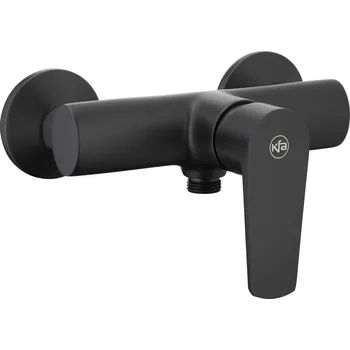 Vodovodní baterie KFA Armatura Narva sprchová baterie nastěnná černá 5226-010-81