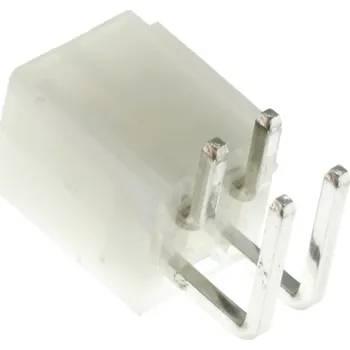 Amphenol Konektor se zámkem, dvouřadý zásuvka, do DPS, 4 piny, rozteč 4.2mm úhlový 90°