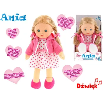Panenka Mikro trading Panenka Ania polsky mluvící - 31 cm - blond