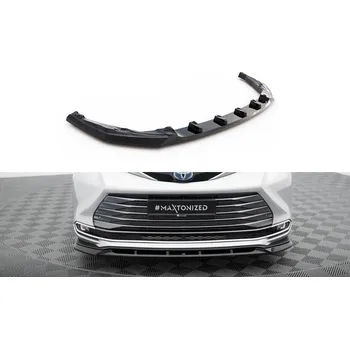 Autodíl Spojler pod nárazník lipa Toyota Sienna Mk4 černý lesklý plast