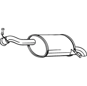 Tlumič výfuku Zadní tlumič výfuku BOSAL 190-025