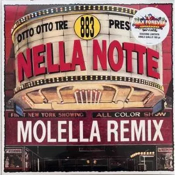 Zahraniční hudba LP 883: Nella Notte (Molella Remix) CLR | LTD | NUM 2024 Numbered Yellow Coloured Vinyl Limited Edition