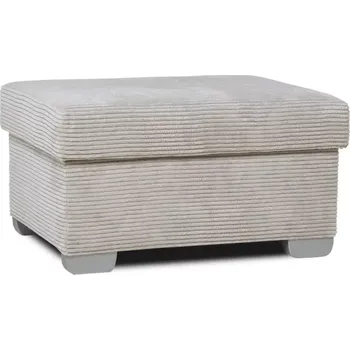 Taburet Taburet LIVE s úložným prostorem, šedá/stříbrná (Anafi MIL 7232)