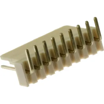 Xinya Konektor se zámkem, 9 pinů (1x9), do DPS RM2.54mm, úhlový 90°, pozlacený