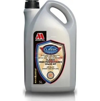 Motorový olej Millers Oils Nanodrive Classic High Performance - 5l - plně syntetický motorový olej pro sportovní klasické vozy