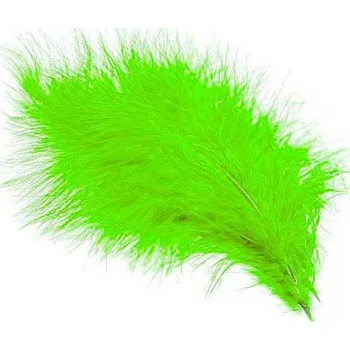 Hends Marabou peří Chartreuse