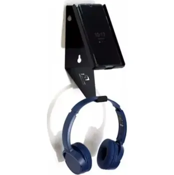 POKA PREMIUM Nástěnný držák na mobil a sluchátka